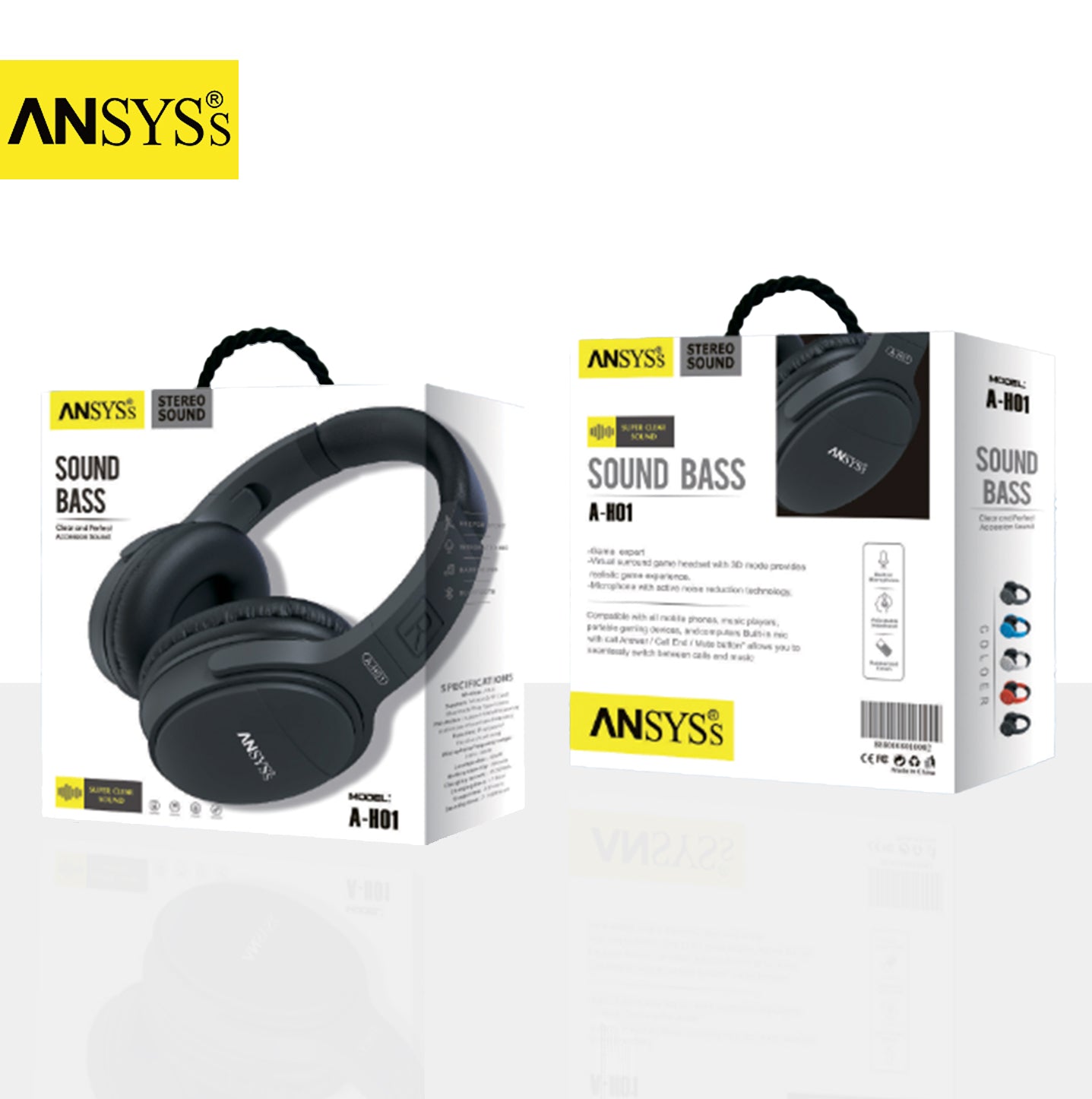 Virtual Surround Sound Sound Bass Headphone HP01