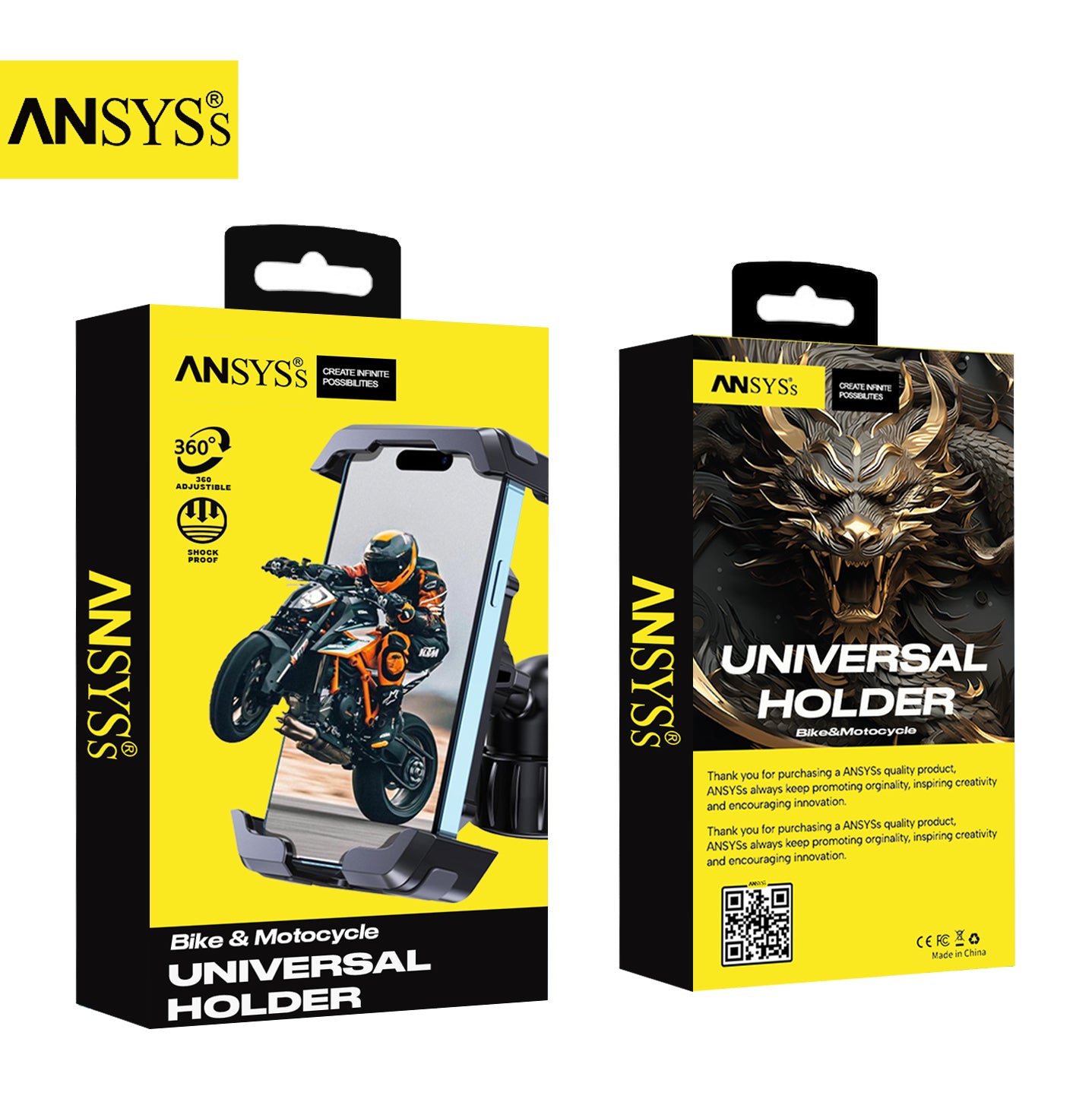 360° Adjustable Universal Bike Phone Mount -BH011