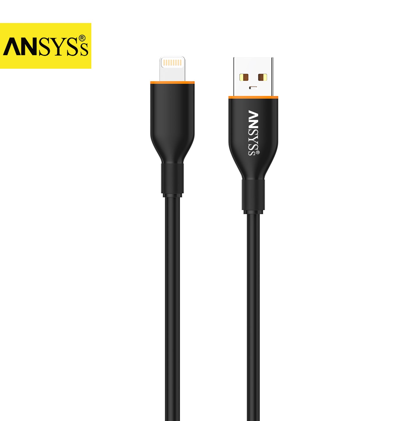 Lightning Cable CA-06LB Black 2.4A 20W 1M