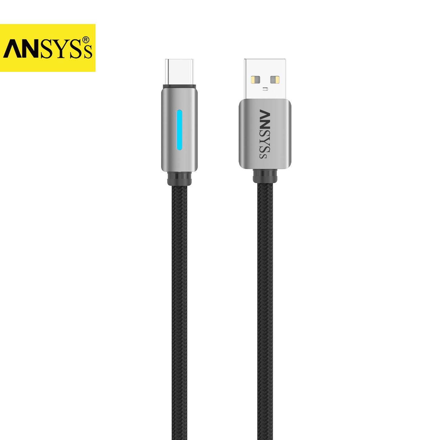 Type-C Cable CA-07TB Black 3.1A 60W 1M