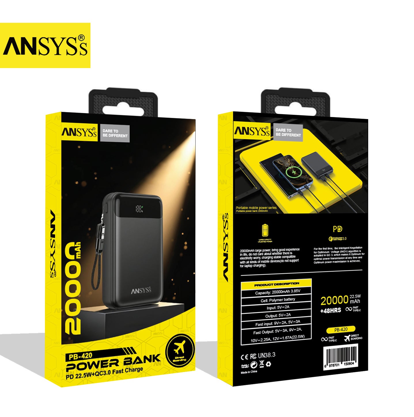 20k mAh PB-420