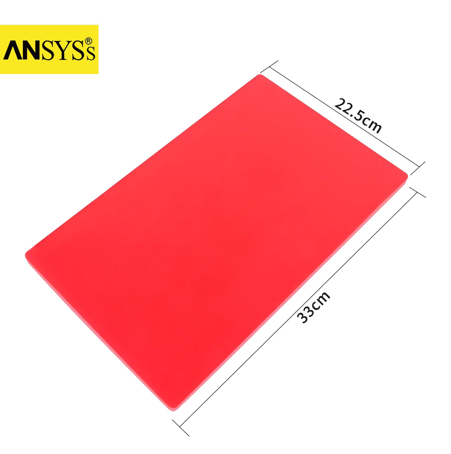 Rubber Pad Thick 1cm Universal Red Silicone Pad