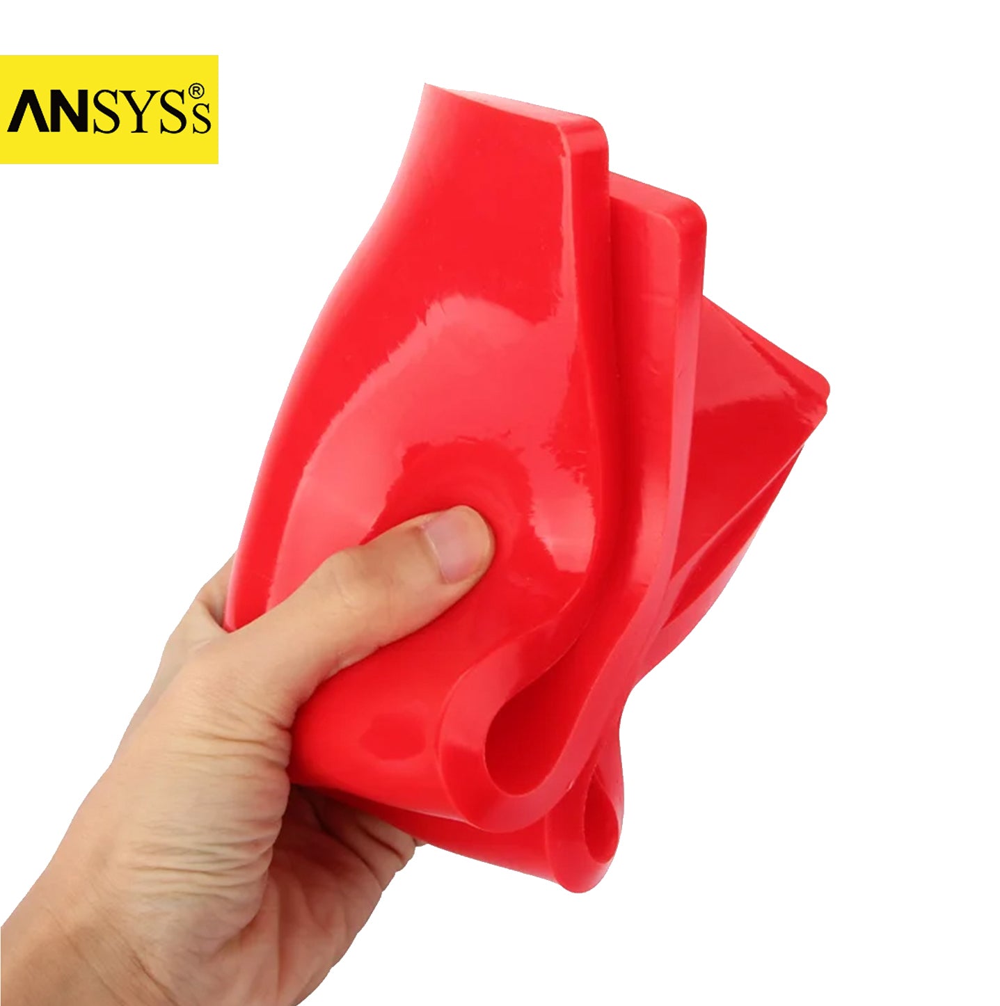 Rubber Pad Thick 1cm Universal Red Silicone Pad