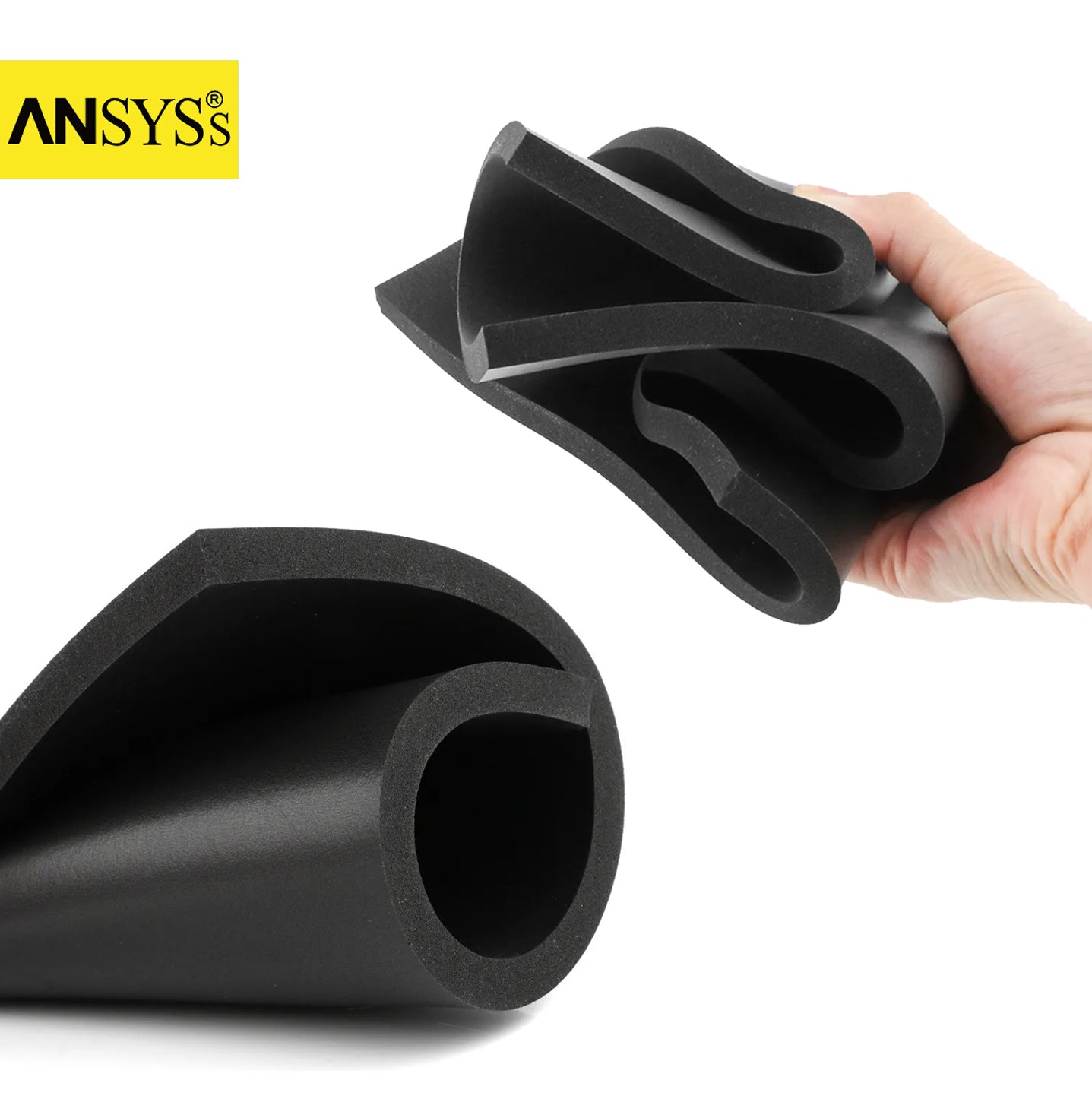 Rubber Pad 8mm Universal Black Silicone Pad