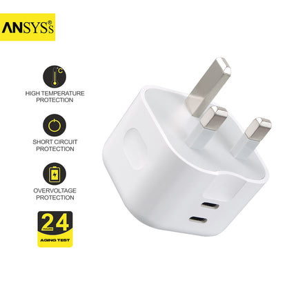 Fast Charging Adapter PD + PD MC-32